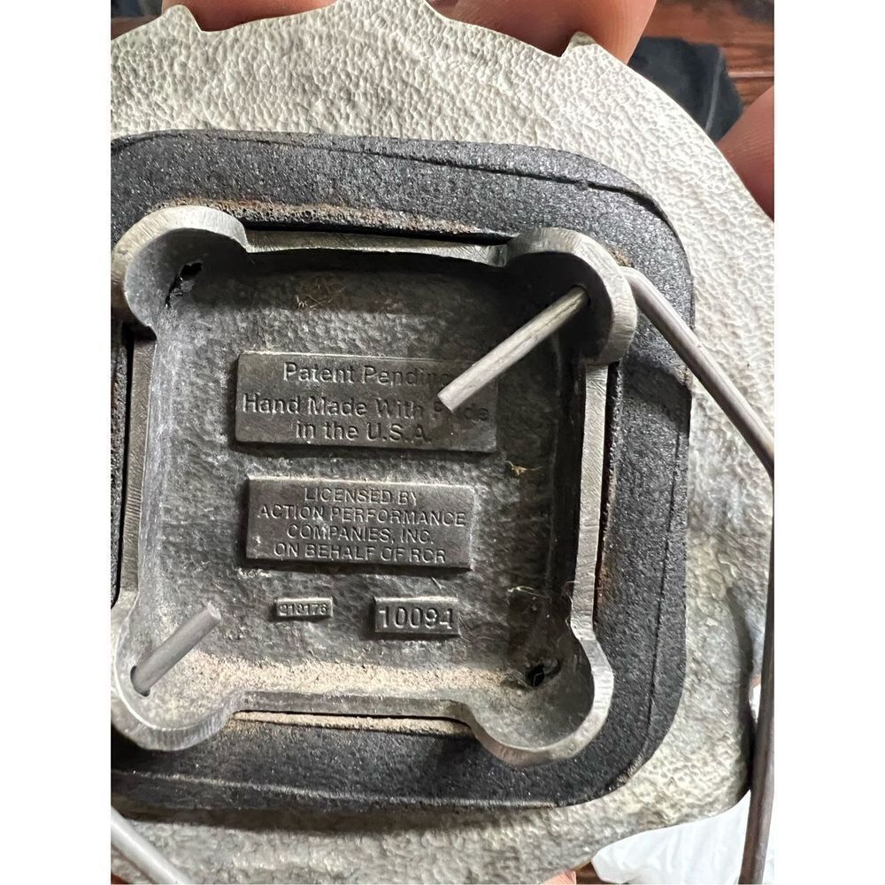 Vintage DALE EARNHARDT #3 1997 Belt Buckle. Hand made in the USA. Beautiful - Picture 2 of 3